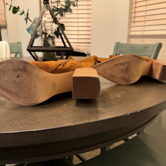 Nine West Barret Over the Knee Boots - Size 10 Medium Natural - Picture 3 of 4